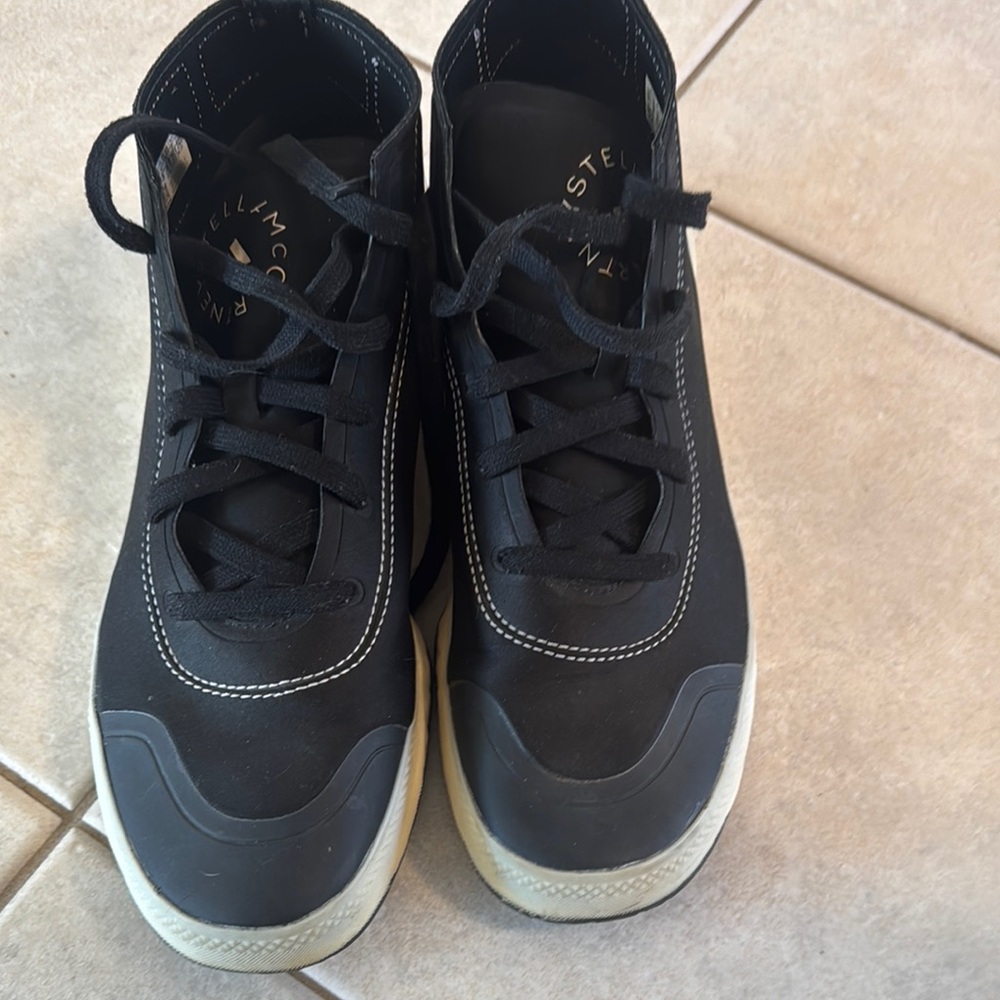 Stella McCartney Black High-Top Sneakers